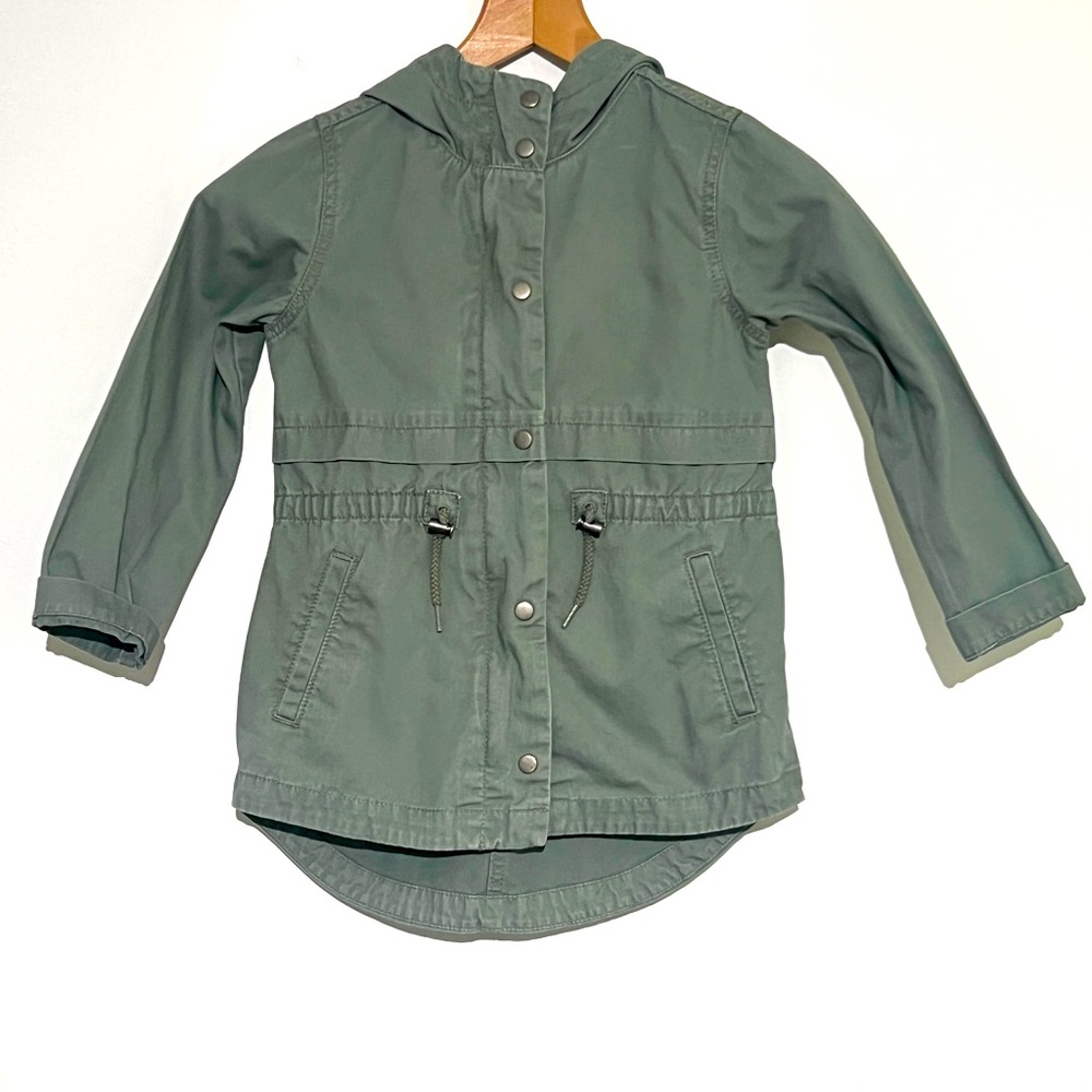 Old Navy Green Khaki Denim Jacket